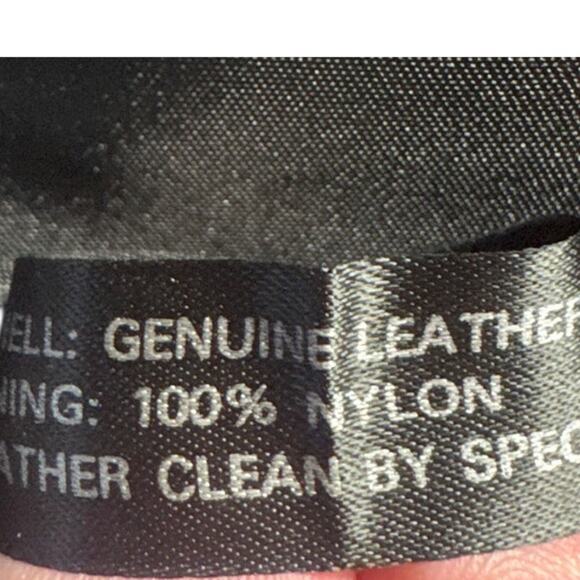 Vtg Leather Pants Michael Hoban North Beach Womens 5 Pckt Black Sz 7/8 Glamrock - Picture 11 of 11